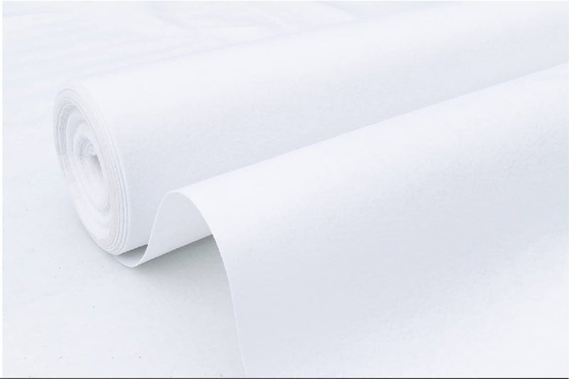 HUAHOO Aisle Runners Wedding Accessories White Aisle Runner Carpet Rugs for Step and Repeat Display, Ceremony Parties and Events Indoor or Outdoor Decoration 24 Inch Wide x 50 feet Long - Image 4